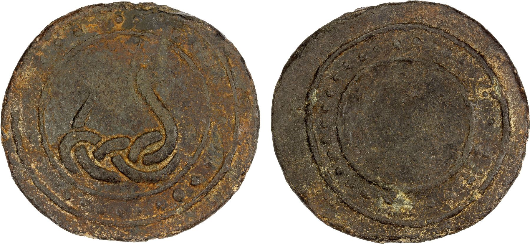 TENASSERIM-PEGU: Anonymous, 17th/18th century, cast large lead/tin ...