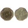 Image 1 : IRAQ: Faisal II, 1939-1958, AR 20 fils, 1953/AH1372, NGC MS62