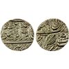 Image 1 : SIKH EMPIRE: AR nanakshahi rupee (11.04g), Amritsar, VS[18]85, choice EF