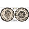 Image 1 : GREAT BRITAIN: George VI, 1936-1952, AR threepence, 1937, PCGS Proof 67