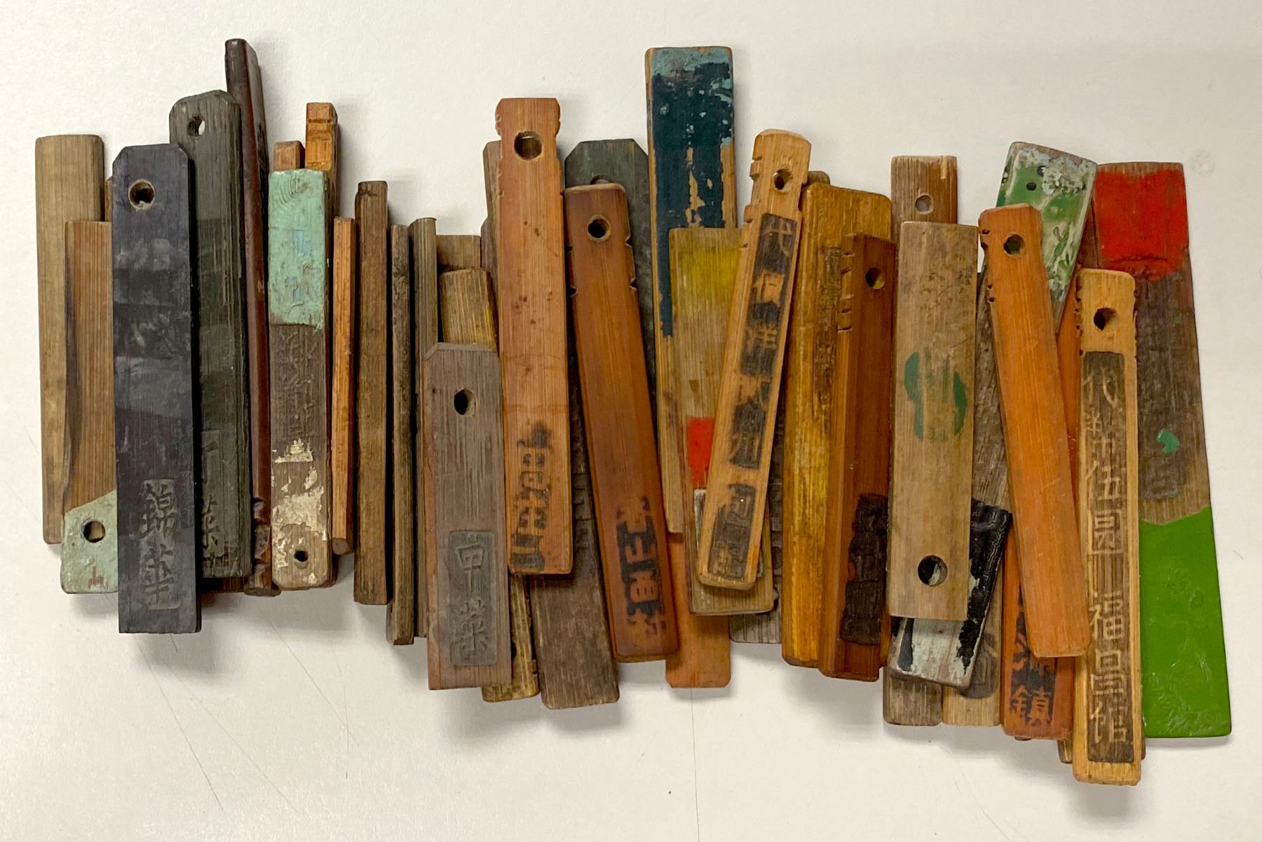 Coin Stick CHINA: LOT of 42 tally sticks - Stephen Album Rare Coins