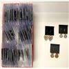 Image 2 : WORLDWIDE: LOT of 41 coin jewelry earring pairs