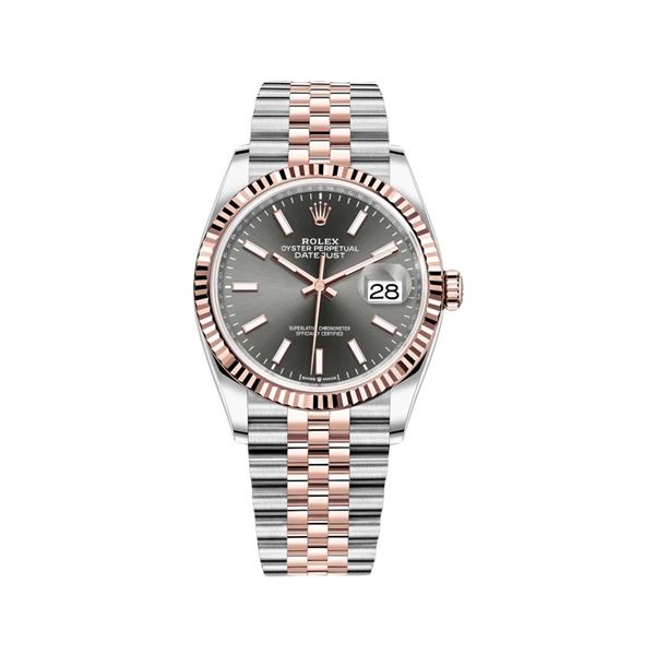 Rolex 36MM Datejust SS/RG Model # 126231