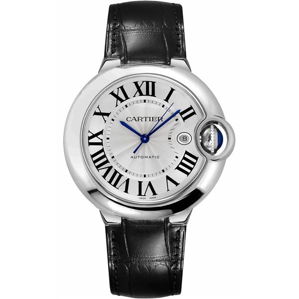 Cartier 42MM BB SS on Strap Model #W69016Z4