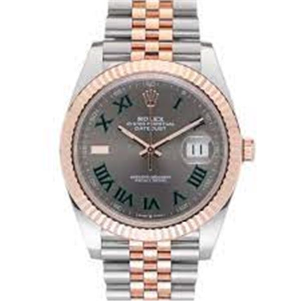 Rolex 41MM Datejust SS/RG Model # 126331