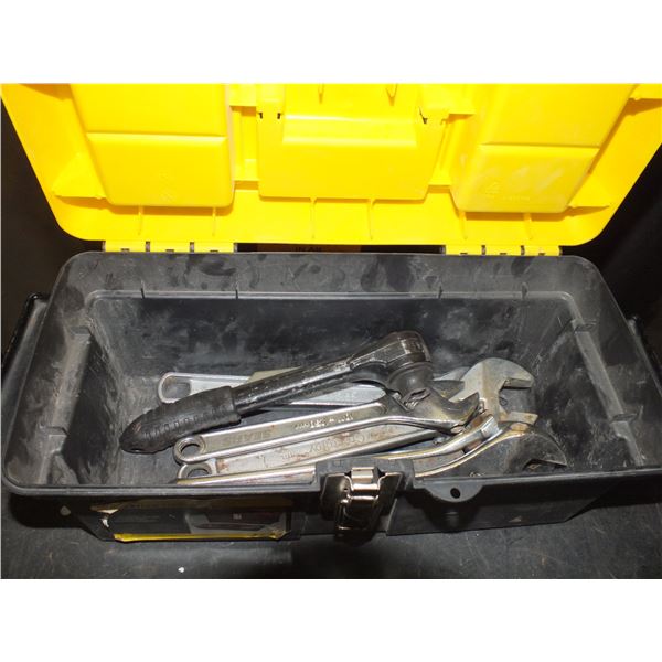 Yellow Tool Box W/ Tools