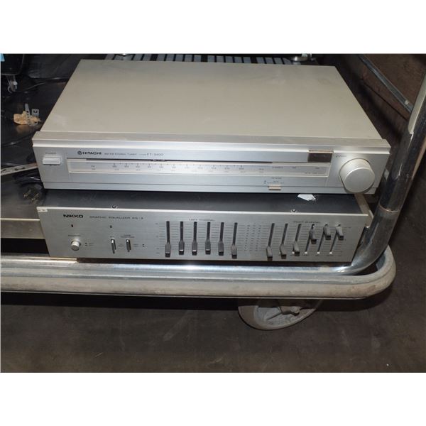 Hitachi Tuner & Nikko Equalizer