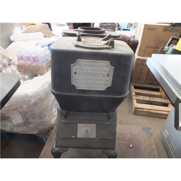 Wood Burning Double Burner Booker Stove