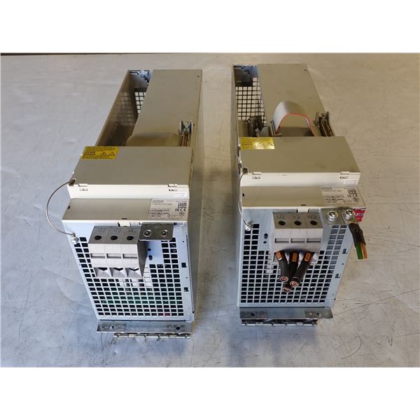 (2) Siemens #6SN1124-1AA00-0EA2 LT Modul. EXT. 160 A Simodrives