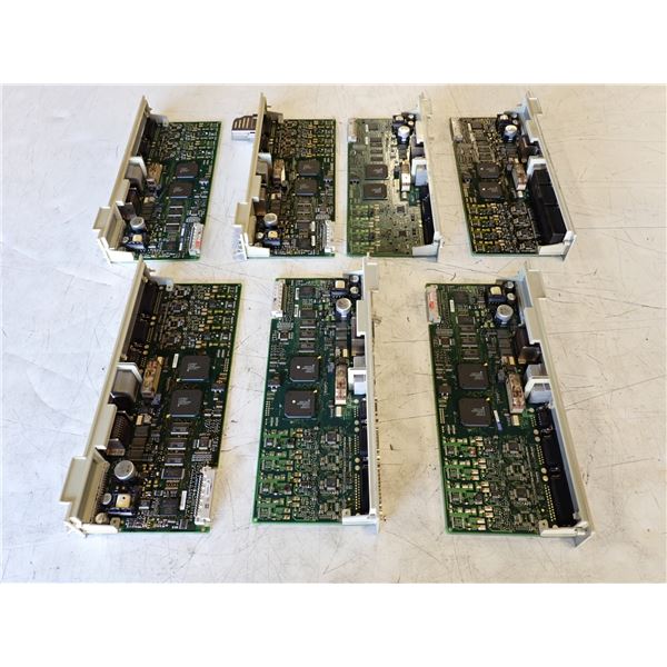 Lot of (7) Siemens #6SN1118-0DJ23-0AA1 Circuit Boards