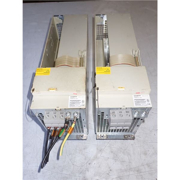 (2) Siemens #6SN1124-1AA00-0EA1 SIMODRIVES LT-Modul Ext. 160A