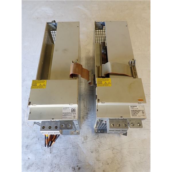 (2) Siemens #6SN1124-1AA00-0EA2 LT Modul. EXT. 160 A Simodrives