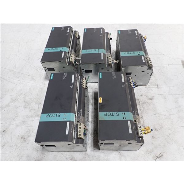 (5) Siemens #6EP1437-3BA00 Power Supplies