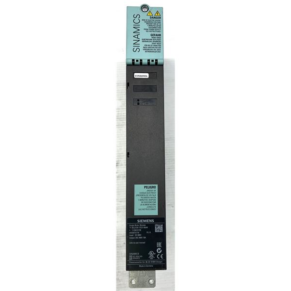 Siemens #6SL3120-1TE21-8AA4 Single Motor Module