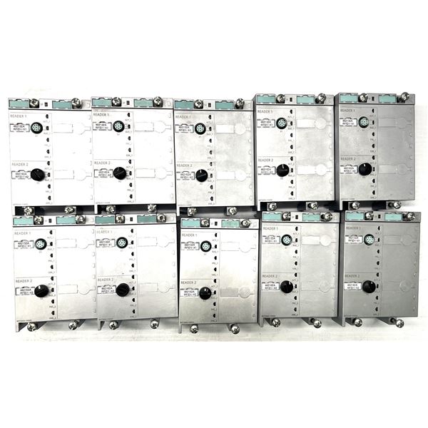 Lot of (10) Siemens #RF170C + 6GT2002-1HD00 Communication Modules