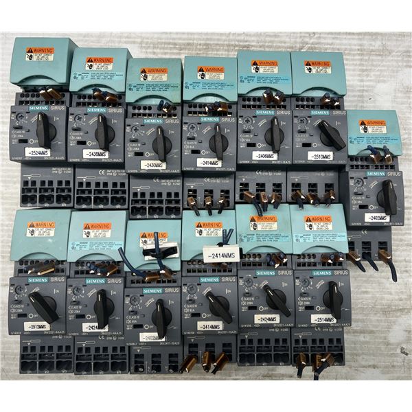 Lot of (11) Siemens Assorted Modules as Pictured