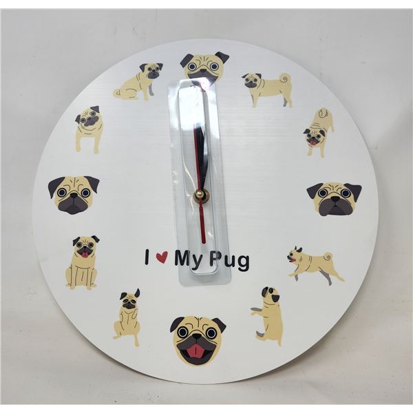 New Pug Clock Face and Works