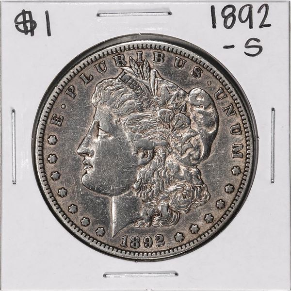 1892-S $1 Morgan Silver Dollar Coin