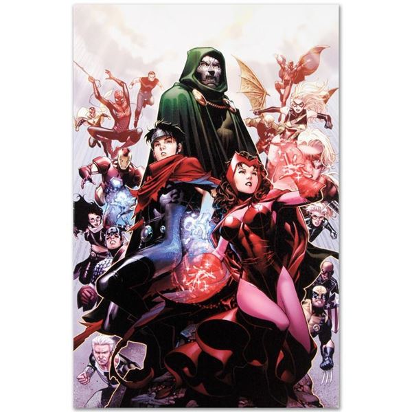 Marvel Comics "Avengers: The Children'S Crusade #4" Limited Edition Giclee On Canvas