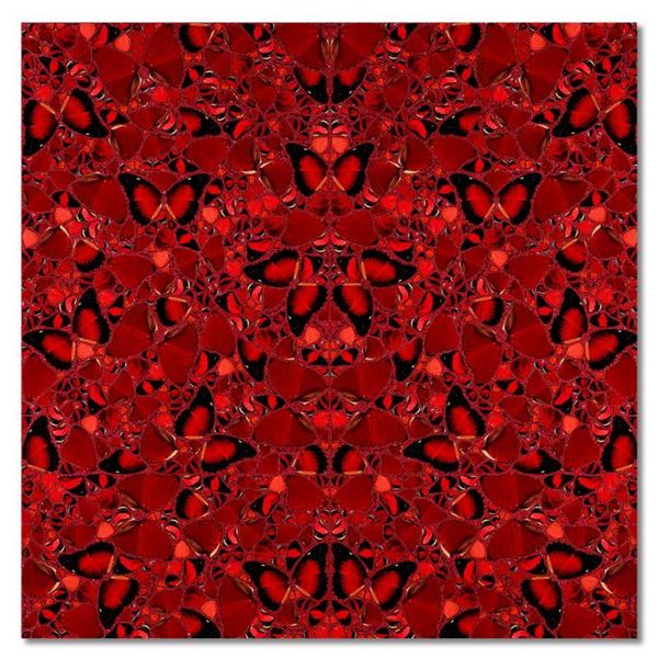 Damien Hirst "The Empresses (H10-3 Theodora)" Limited Edition Mixed Media On Metal