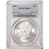Image 1 : 1899 $1 Morgan Silver Dollar Coin PCGS MS64
