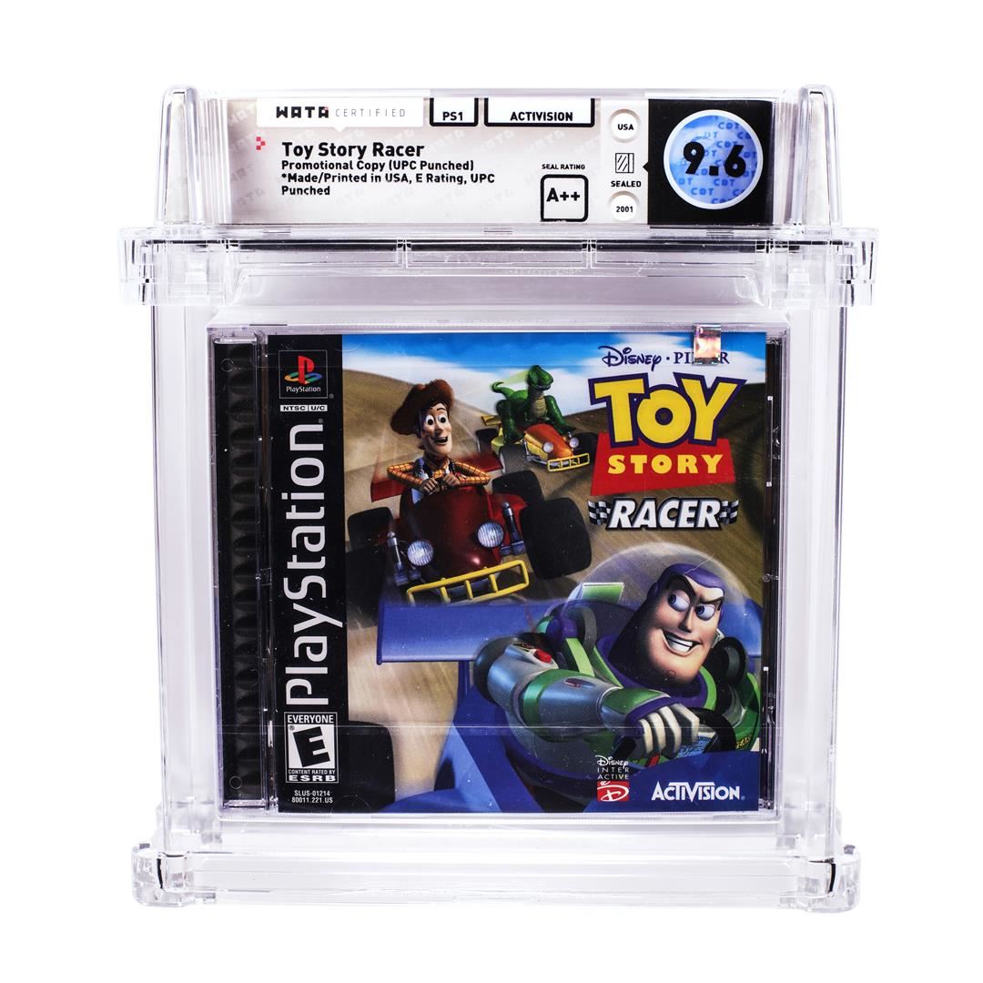 Toy Story Racer Promotional Copy PS1 PlayStation Sealed Video Game WATA ...