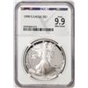 Image 1 : 1990-S $1 Proof American Silver Eagle Coin NGCX Proof 9.9 Ultra Cameo