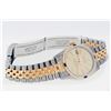 Image 9 : Rolex Mens Two Tone Champagne Index Sapphire and Diamond Datejust Wristwatch