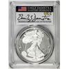 Image 1 : 2021-S Type 2 $1 American Silver Eagle Coin PCGS PR70DCAM Emily Damstra Signature FS