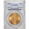 Image 1 : 1904-S $20 Liberty Head Eagle Gold Coin PCGS MS61