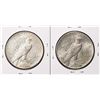 Image 2 : Lot of (2) 1926-S $1 Peace Silver Dollar Coins