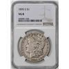 Image 1 : 1895-S $1 Morgan Silver Dollar Coin NGC VG8