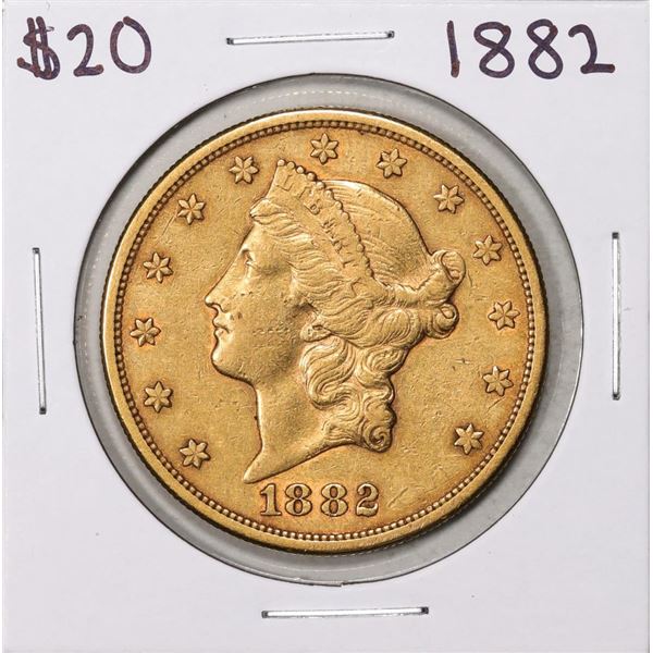 1882 $20 Liberty Head Double Eagle Gold Coin