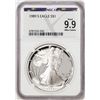 Image 1 : 1989-S $1 Proof American Silver Eagle Coin NGCX Proof 9.9 Ultra Cameo