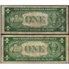 Image 2 : Pair of 1935A $1 Experimental "R" & "S" Silver Certificate Notes