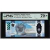 Image 1 : 2022 Philippines Central Bank 1000 Piso Note PMG Seventy Gem Uncirculated 70EPQ* Star