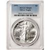 Image 1 : 1991 $1 American Silver Eagle Coin PCGS MS69