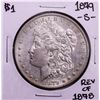 Image 1 : 1879-S Reverse of 1878 $1 Morgan Silver Dollar Coin