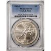 Image 1 : 1995-D $1 Olympics Track and Field Commemorative Silver Dollar Coin PCGS MS70