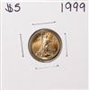 Image 1 : 1999 $5 American Gold Eagle Coin