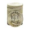 Image 1 : Roll of (20) Brilliant Uncirculated 1961 Franklin Half Dollar Coins