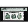 Image 1 : Circa 1970's Washington Center Giori Test Note PMG Superb Gem Uncirculated 68EPQ