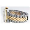 Image 8 : Rolex Men's Two Tone Champagne Index Datejust Wristwatch