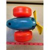 Image 5 : Fisher Price airplane - propeller turns with wheels