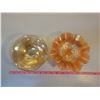 Image 2 : Carnival glass - one is footed