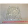 Image 2 : Heavy square 8 inch X 8 inch crystal bowl - Made in Poland