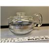 Image 1 : Pyrex 6 cup clear teapot