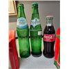 Image 2 : Coca-Cola advertising tins- unopened Sprite & Cokebottles, empty Fresca bottle