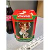 Image 3 : Coca-Cola advertising tins- unopened Sprite & Cokebottles, empty Fresca bottle