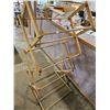 Image 1 : Wooden fold up clothes horse